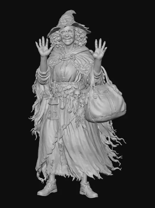 3D model for Wandering Witch, #Christmas2025#