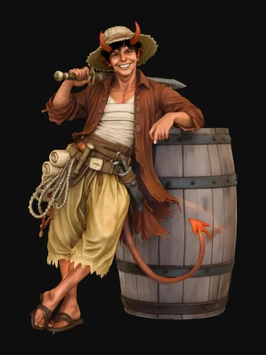 3D model for The Devilish Sailor, #Christmas2025#