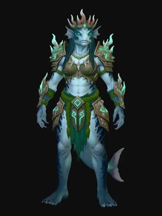 3D model for Abyssal Warlord