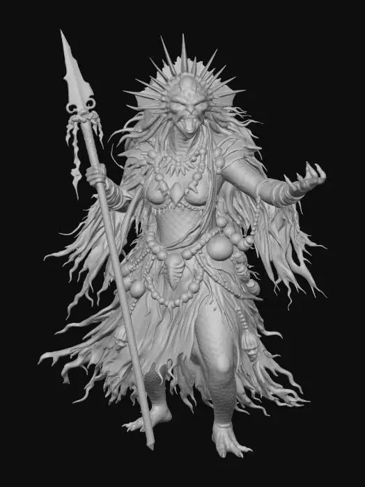 3D model for Harbinger of the Tide