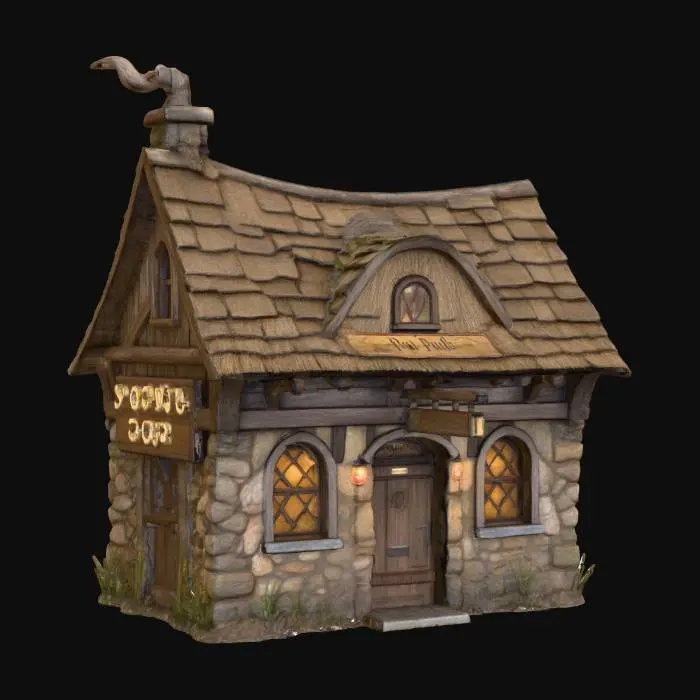 3D model for Paddy's Tavern