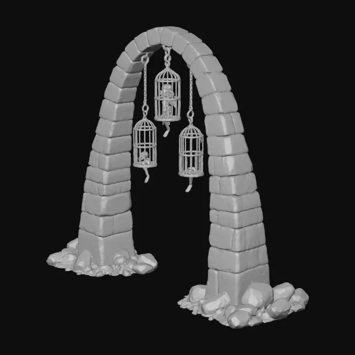 3D model for Isolation’s Archway