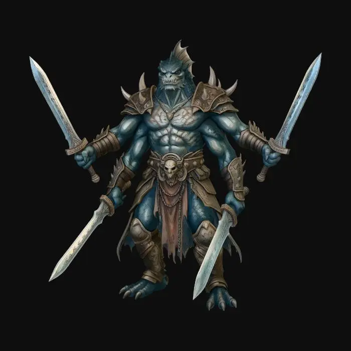 3D model for Blademaster Makaht