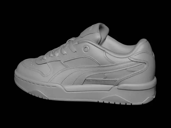 3D model for Monochrome Wave Sneaker
