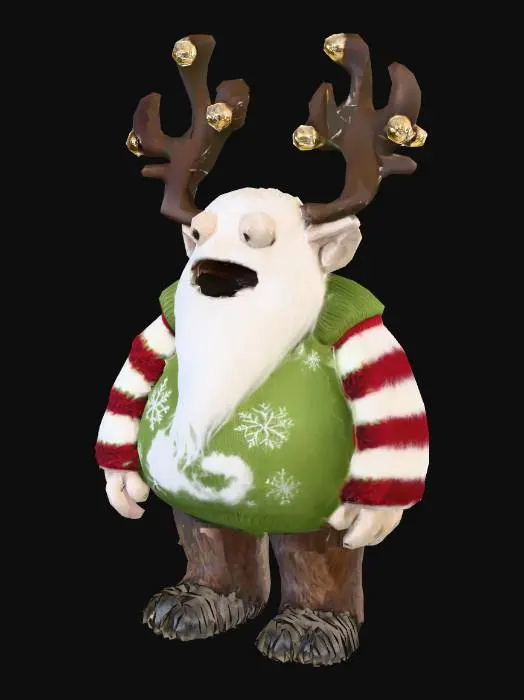 3D model for Jolly Antlered Monster