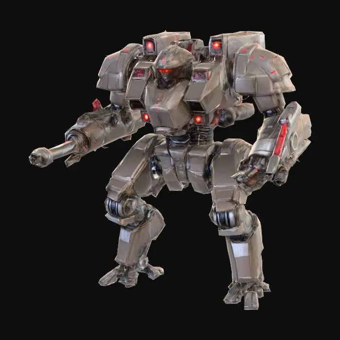 3D model for Giant War Robot
