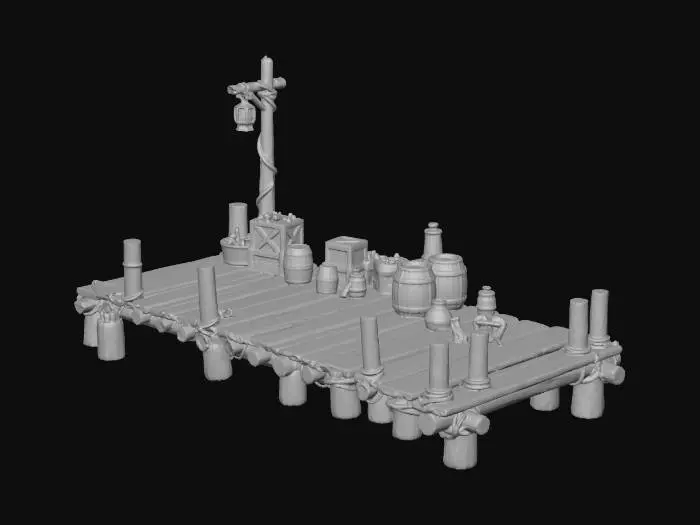 3D model for Dockside Still Life