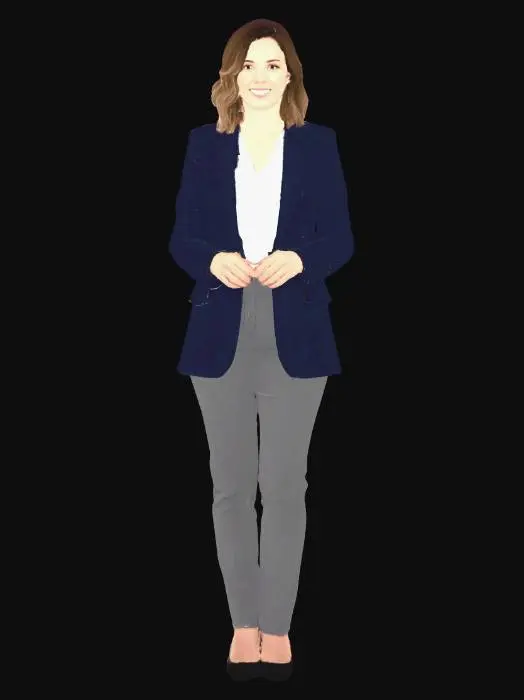 3D model for Business Woman