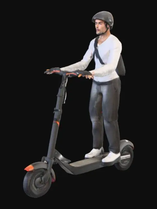 3D model for Scooter Ride