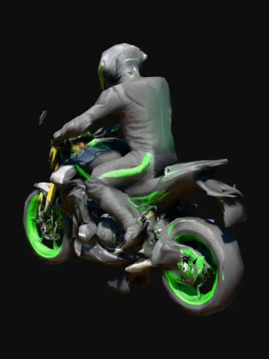 3D model for Sunset Ride