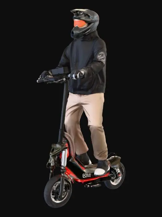 3D model for Scooter Rider Adventure