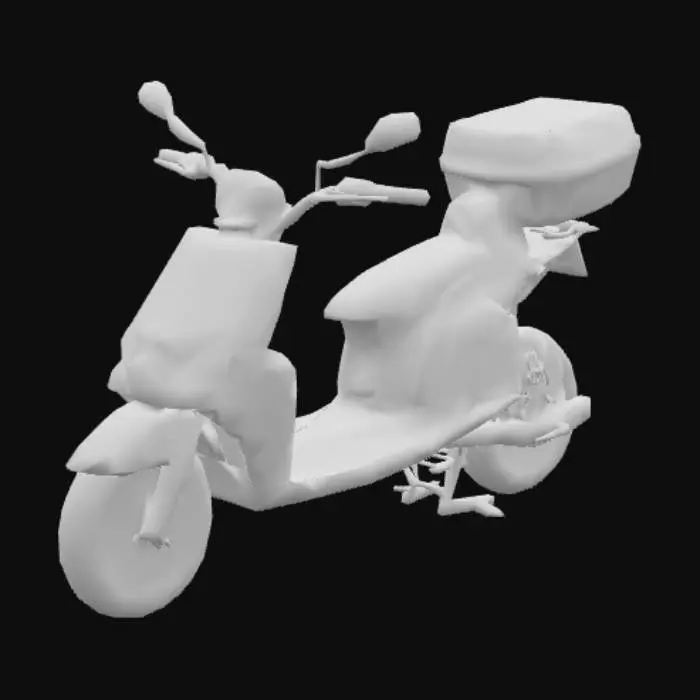 3D model for Scooter on the Street