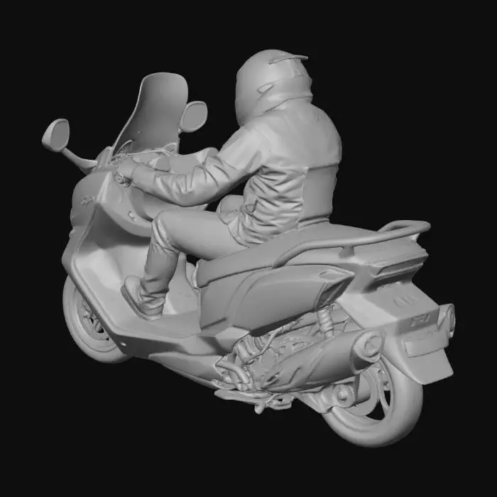 3D model for Scooter Ride