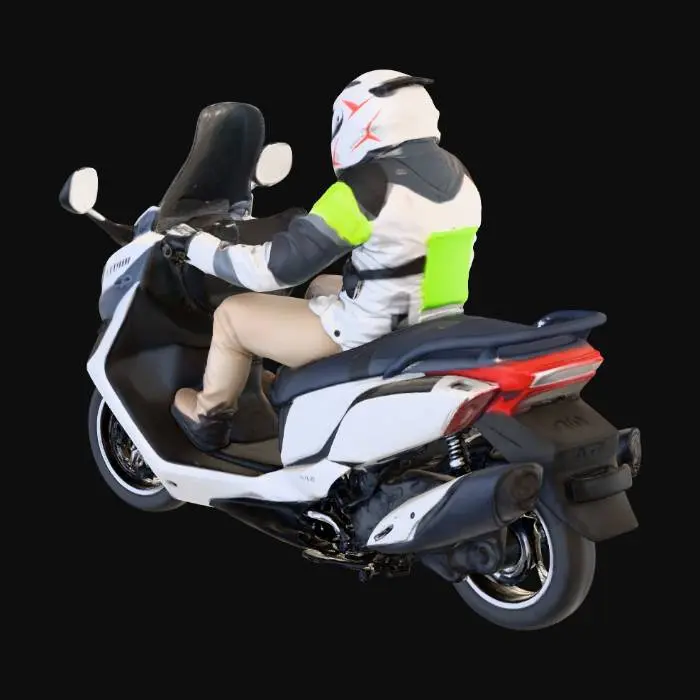 3D model for Scooter Ride