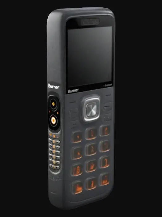 3D model for Burner phone