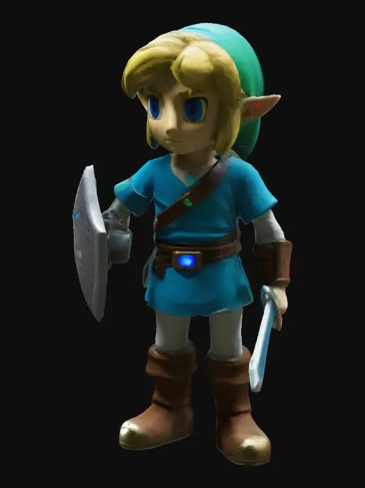 3D model for lynk from zelda