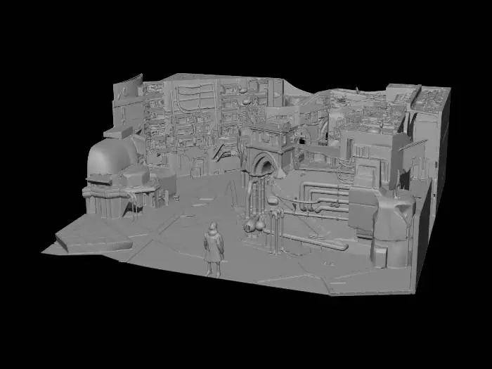 3D model for The Portal Under the Iron Skyline