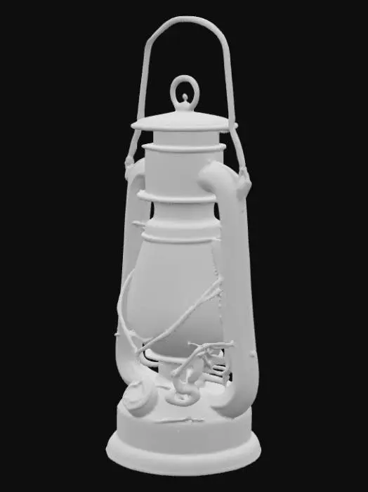 3D model for горящая керосиновая лампа