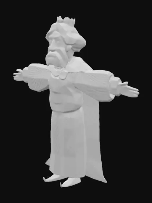 3D model for Medieval Ruler