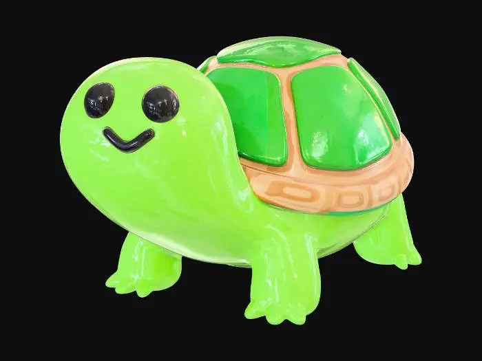 3D model for turtle-a