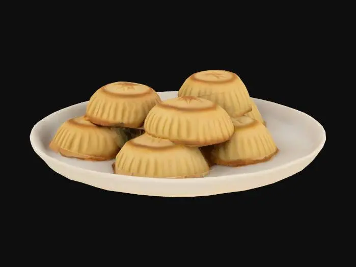 3D model for Maamoul Delight, arabian desert