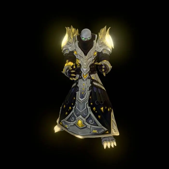3D model for Holy Prist Cast Holy Power