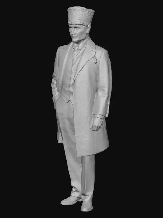 3D model for Mustafa Kemal ATATÜRK