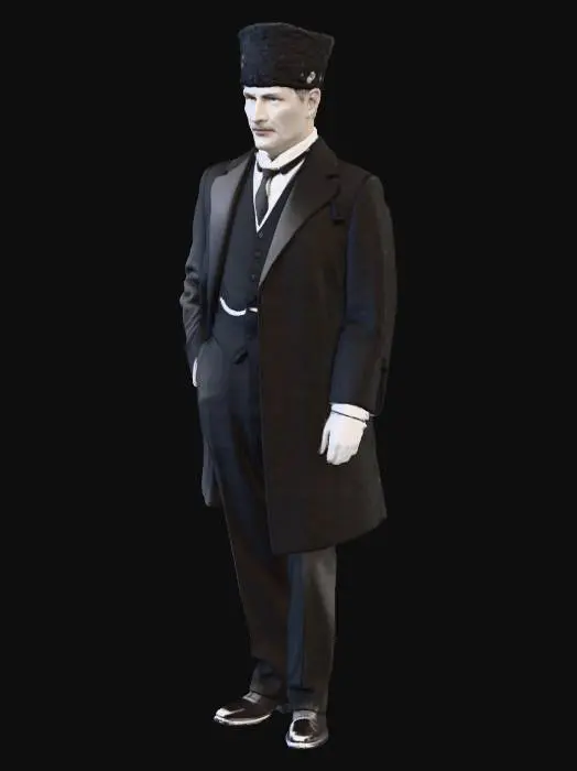3D model for Mustafa Kemal ATATÜRK