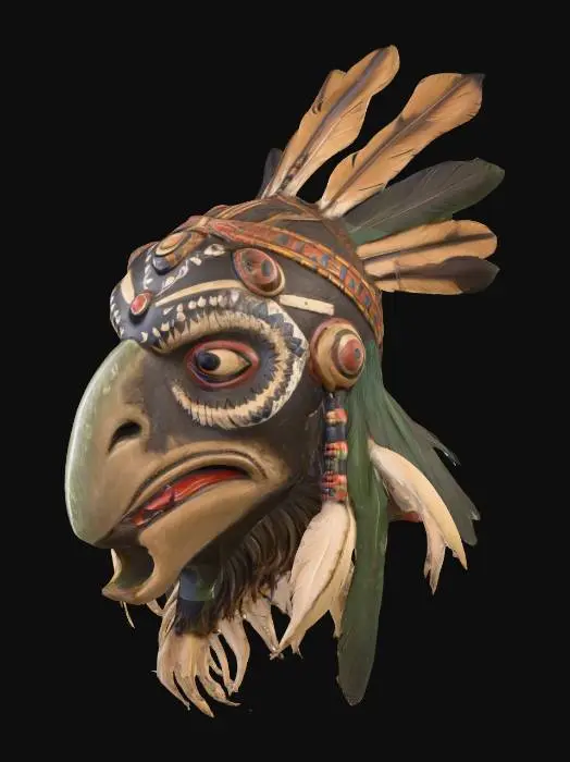 3D model for eine realistische Cro Maske