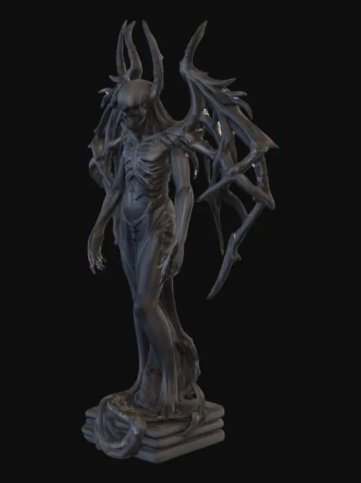 3D model for Nirvana gothic style PBR