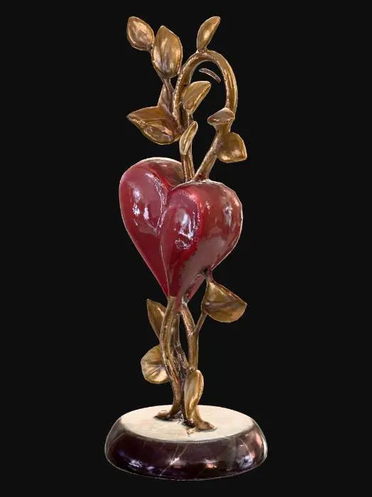 3D model for eine stilvolle und elegante Dekoration für einen Erotikshop, Hochglanzobefläche