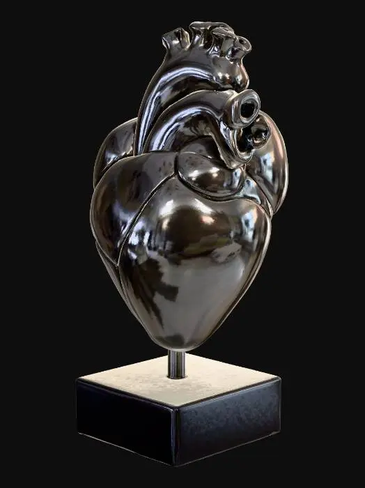 3D model for eine stilvolle und elegante Dekoration für einen Erotikshop, Hochglanzobefläche