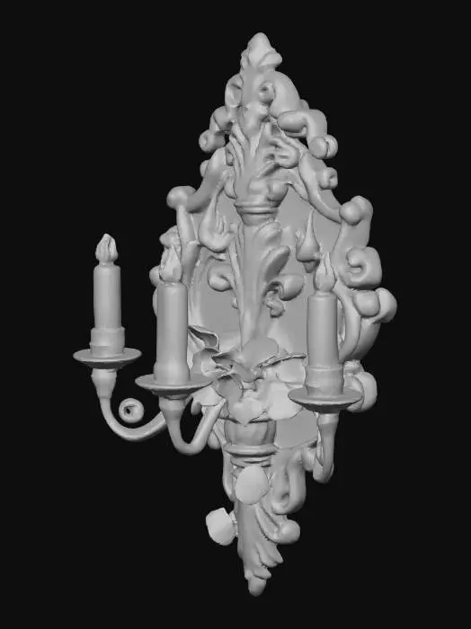 3D model for eine stilvolle und elegante Dekoration für ein Bordell