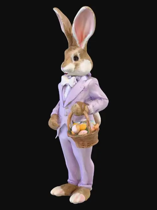3D model for eine stilvoller und eleganter Osterhase