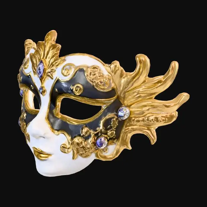 3D model for venezianische Maske