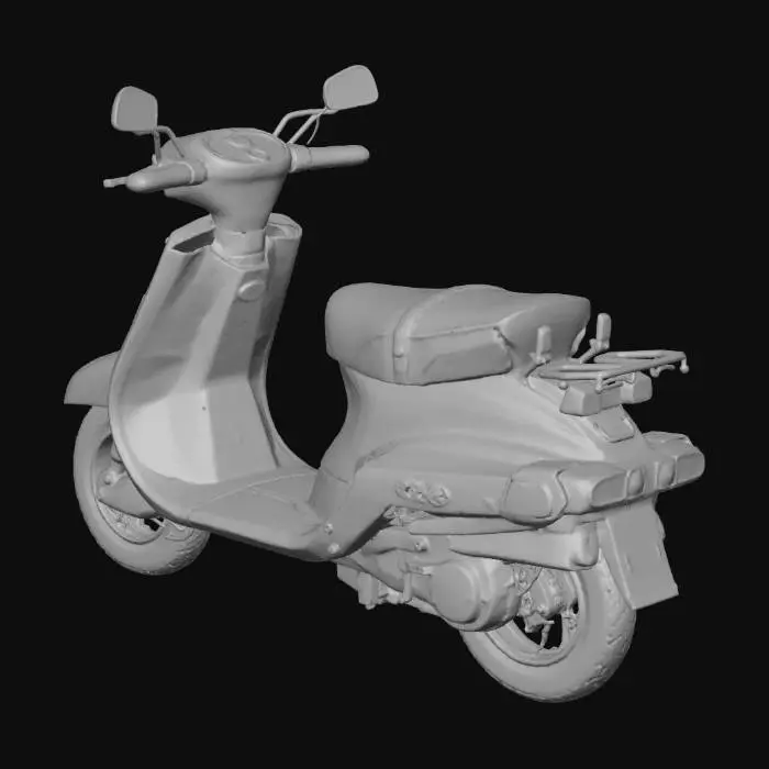 3D model for Scooter Blueprint Design, #villain#