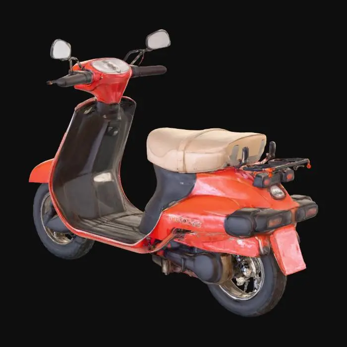 3D model for Scooter Blueprint Design, #villain#