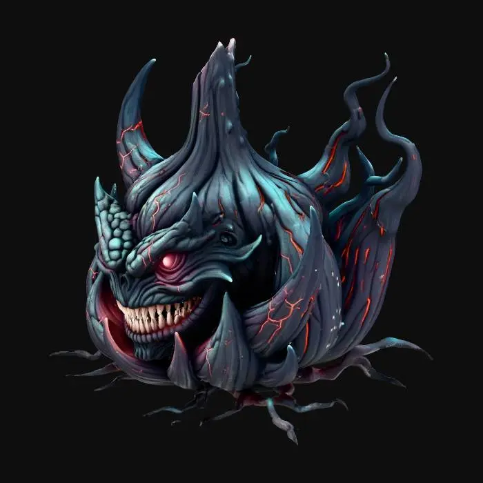 3D model for supernatural bad garlick  #Halloween2025#