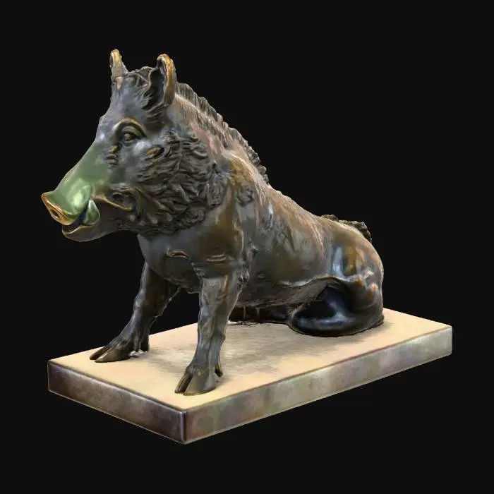 3D model for Il Porcellino