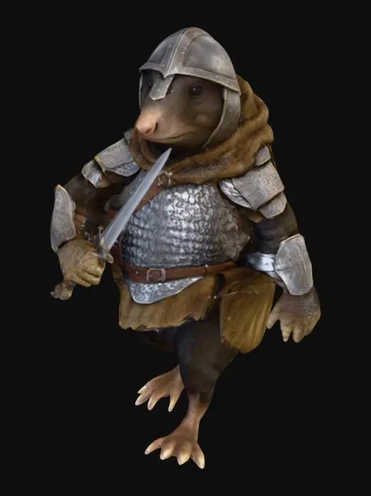 3D model for Mole Knight