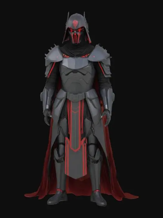 3D model for sith armor