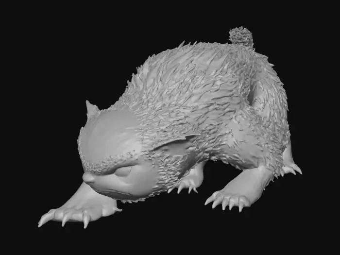 3D model for BearOwl (The Croods)