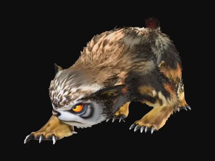 3D model for BearOwl (The Croods)