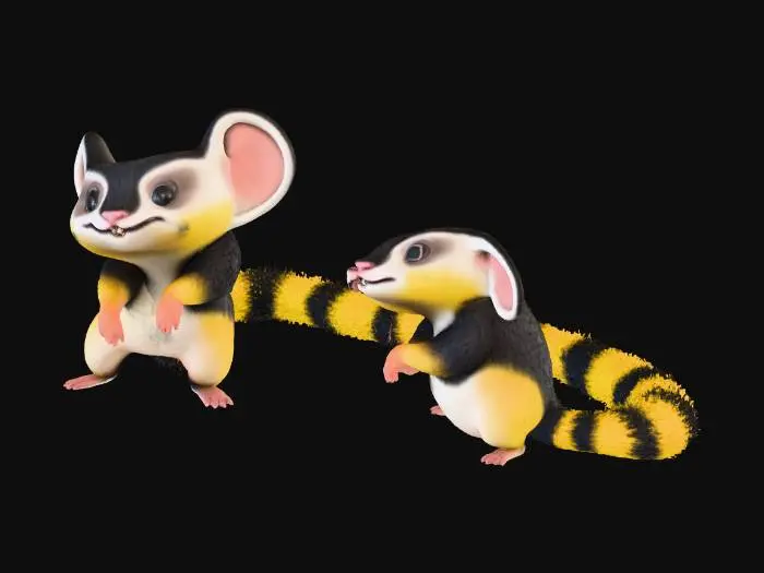 3D model for Trip Gerbil (The Croods)