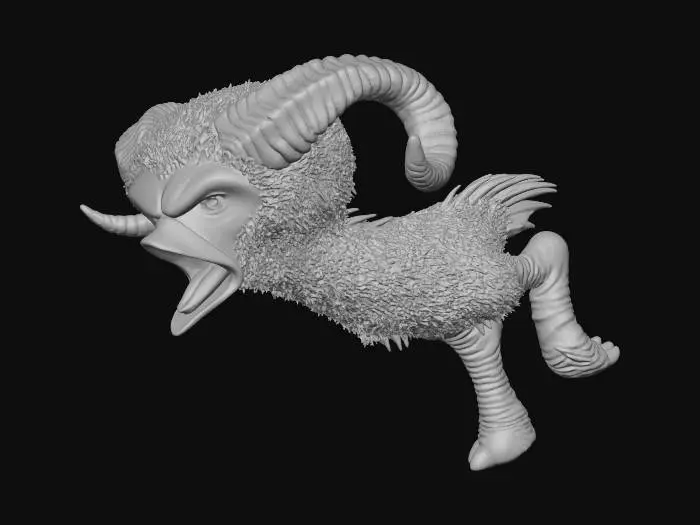 3D model for Ramu (The Croods)