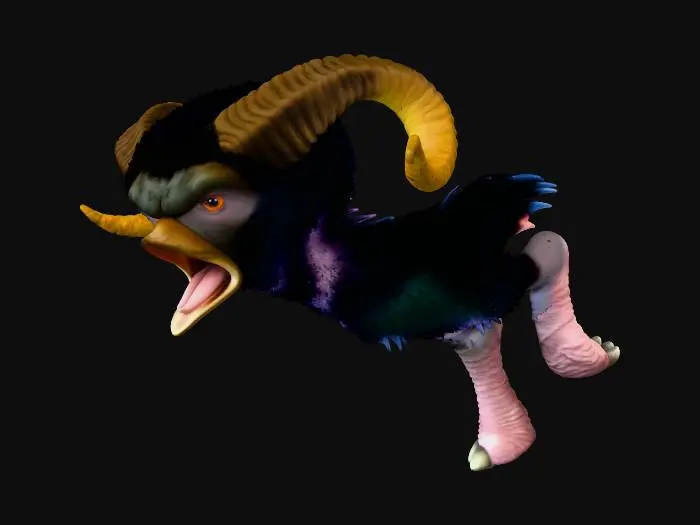 3D model for Ramu (The Croods)