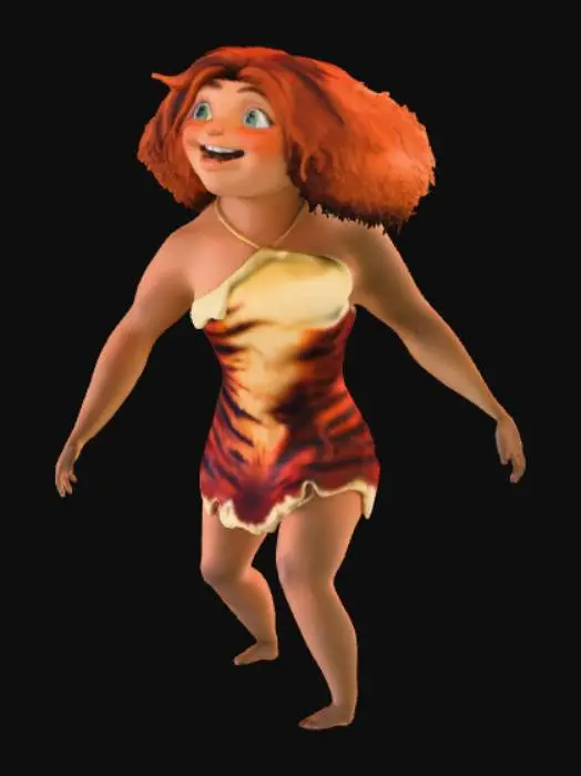 3D model for Eep (The Croods)