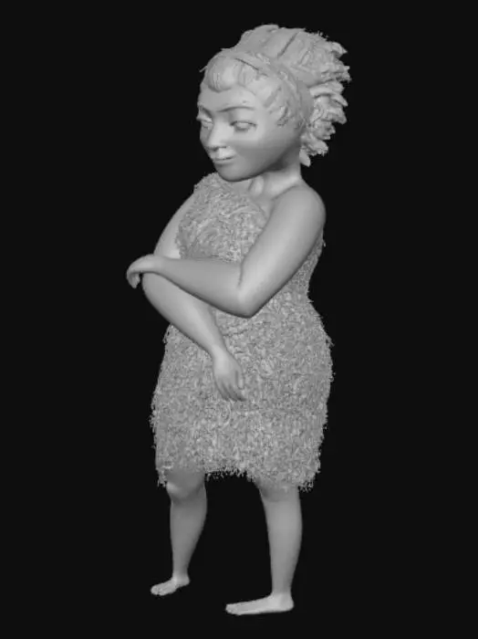 3D model for Ugga (The Croods)