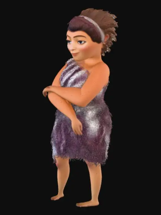 3D model for Ugga (The Croods)
