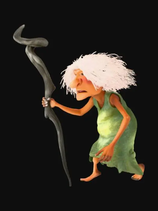 3D model for Gran (The Croods)